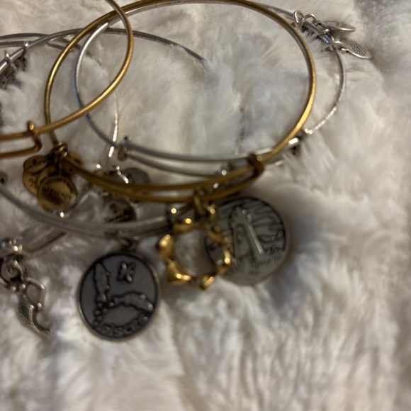 Alex and Ani Bracelets Set of 8 - Picture 4 of 4